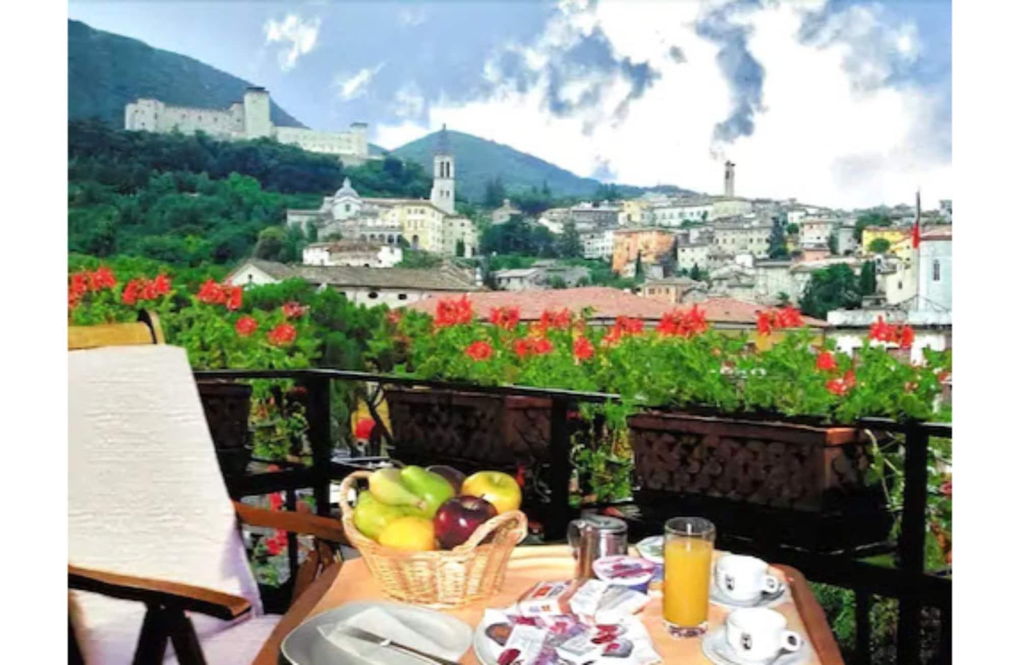Hotel Clarici 스폴레토 외부 사진
